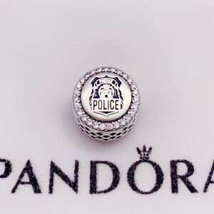 Pandora Police Badge Exclusive Charm Pendant